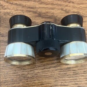 Birks Japan Black and Gold Binoculars